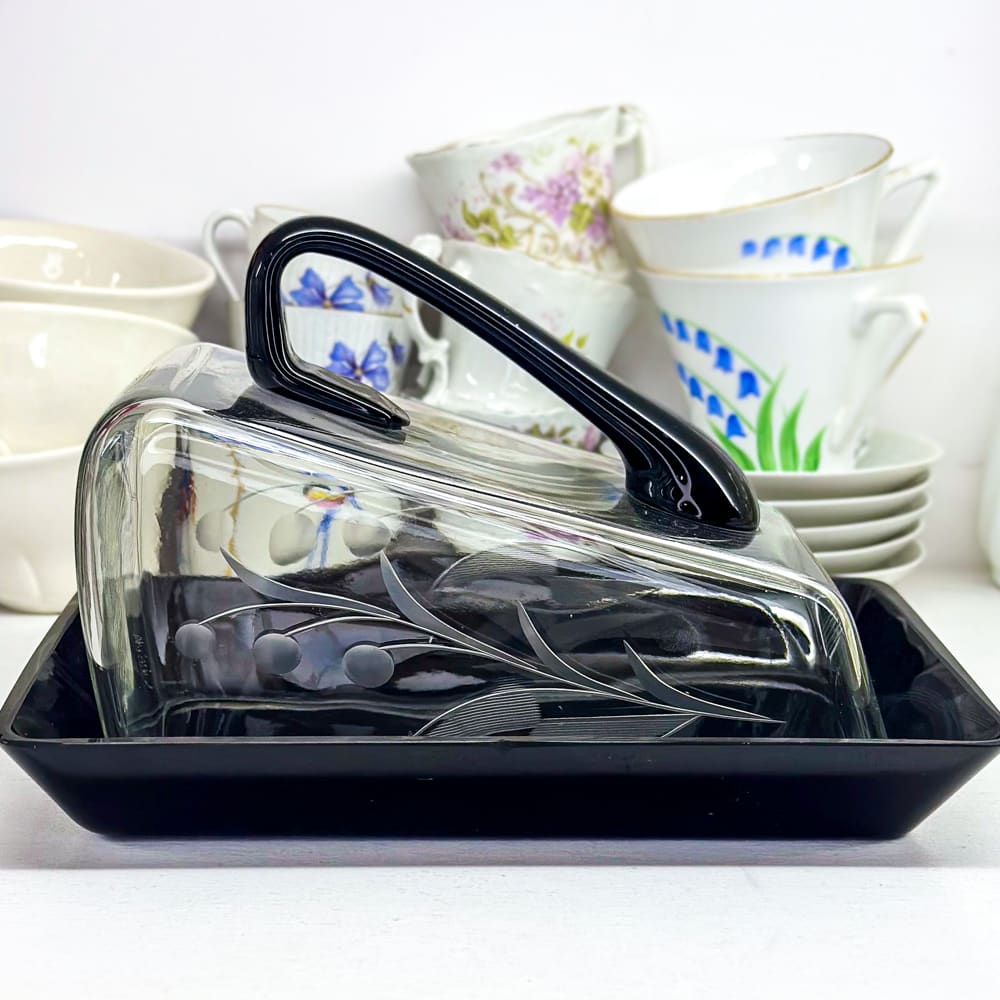 Quesera art deco de 1920 - 22cm2