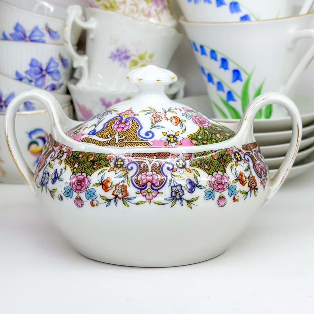 Azucarero alemán de 1900 - 15cm2