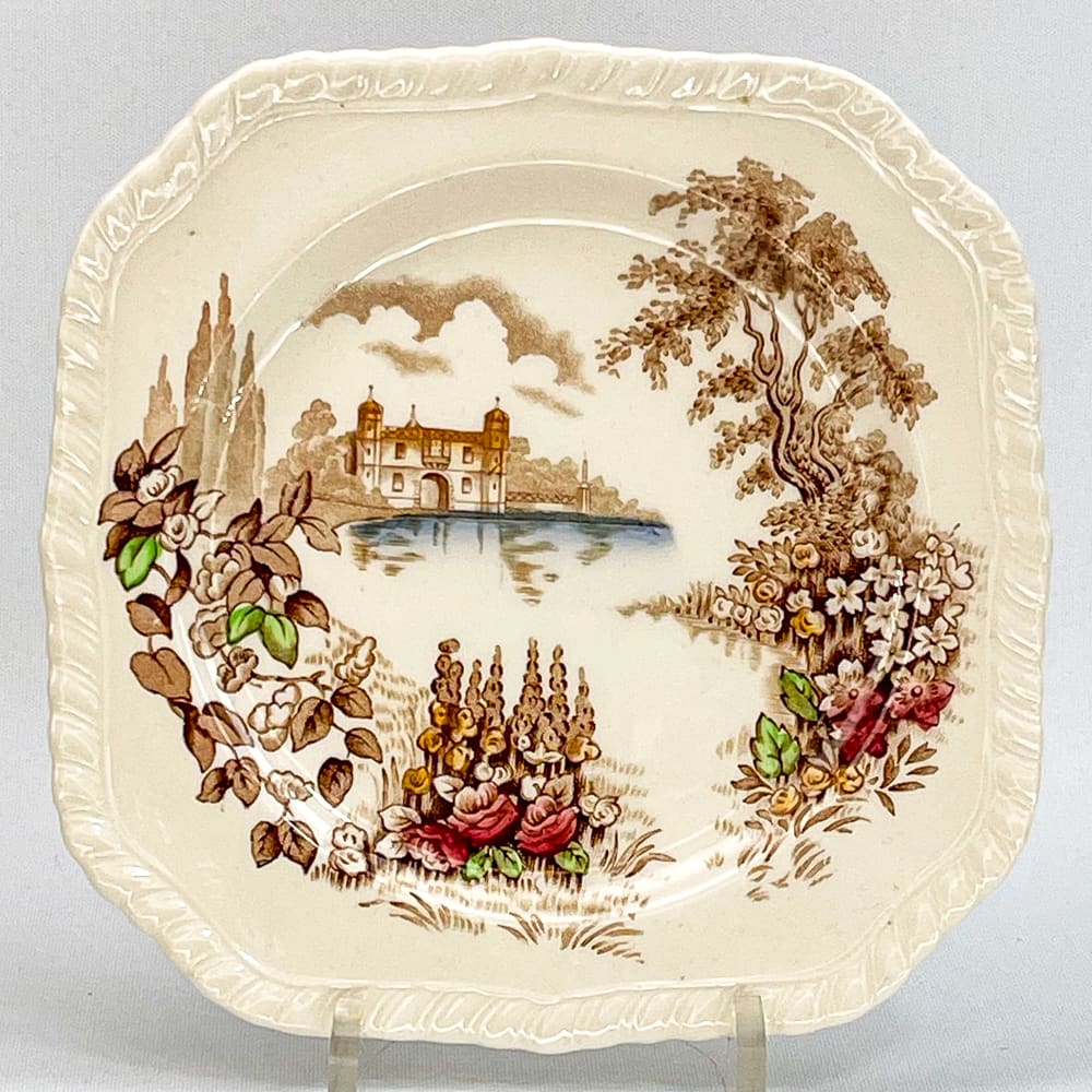 Plato de pan castle - 16cm2