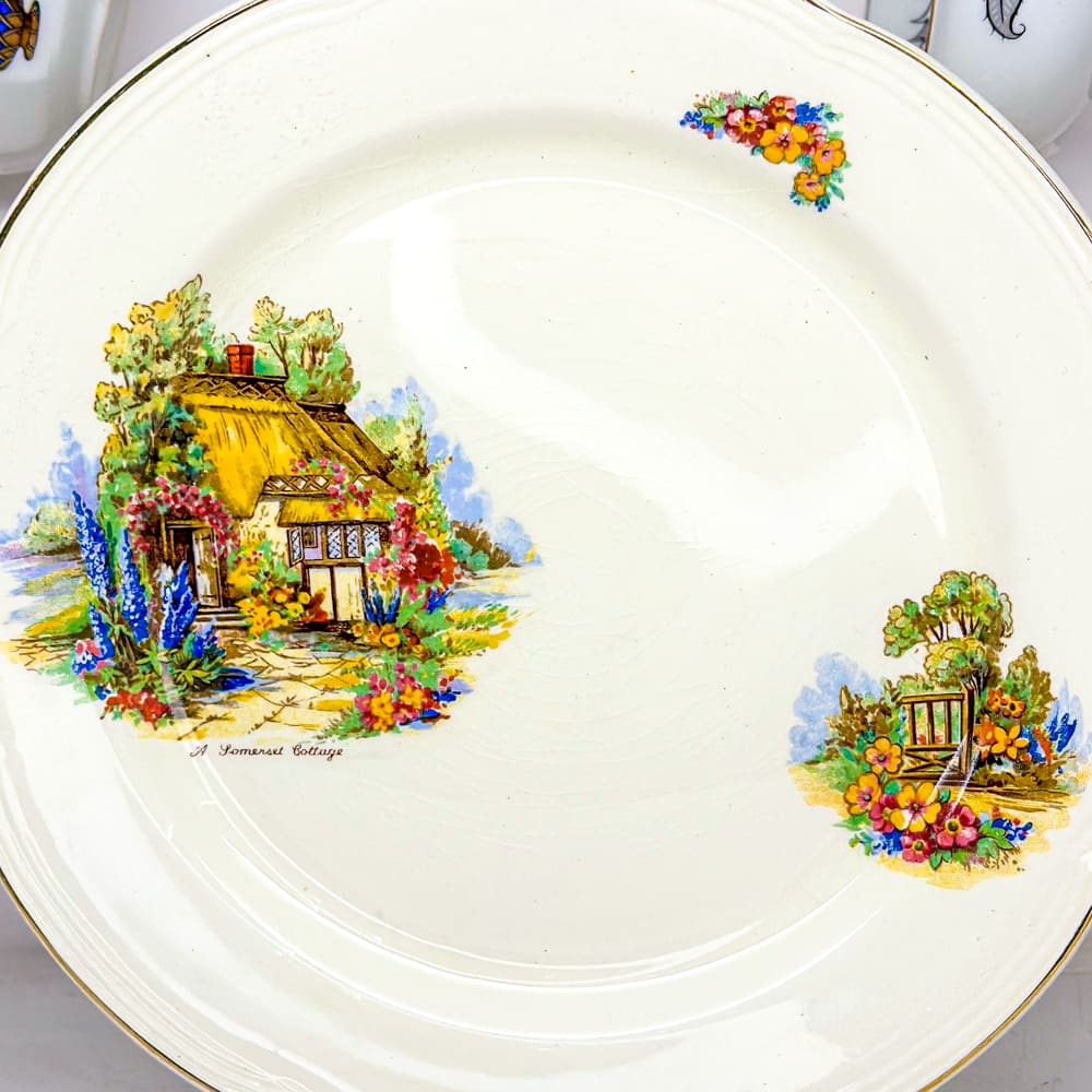 Plato de fondo inglés - 23cm2