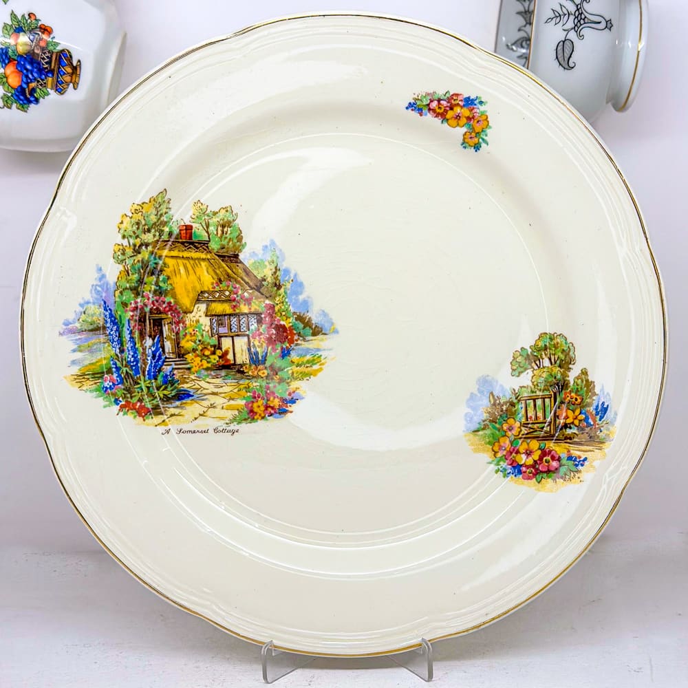 Plato de fondo inglés - 23cm1