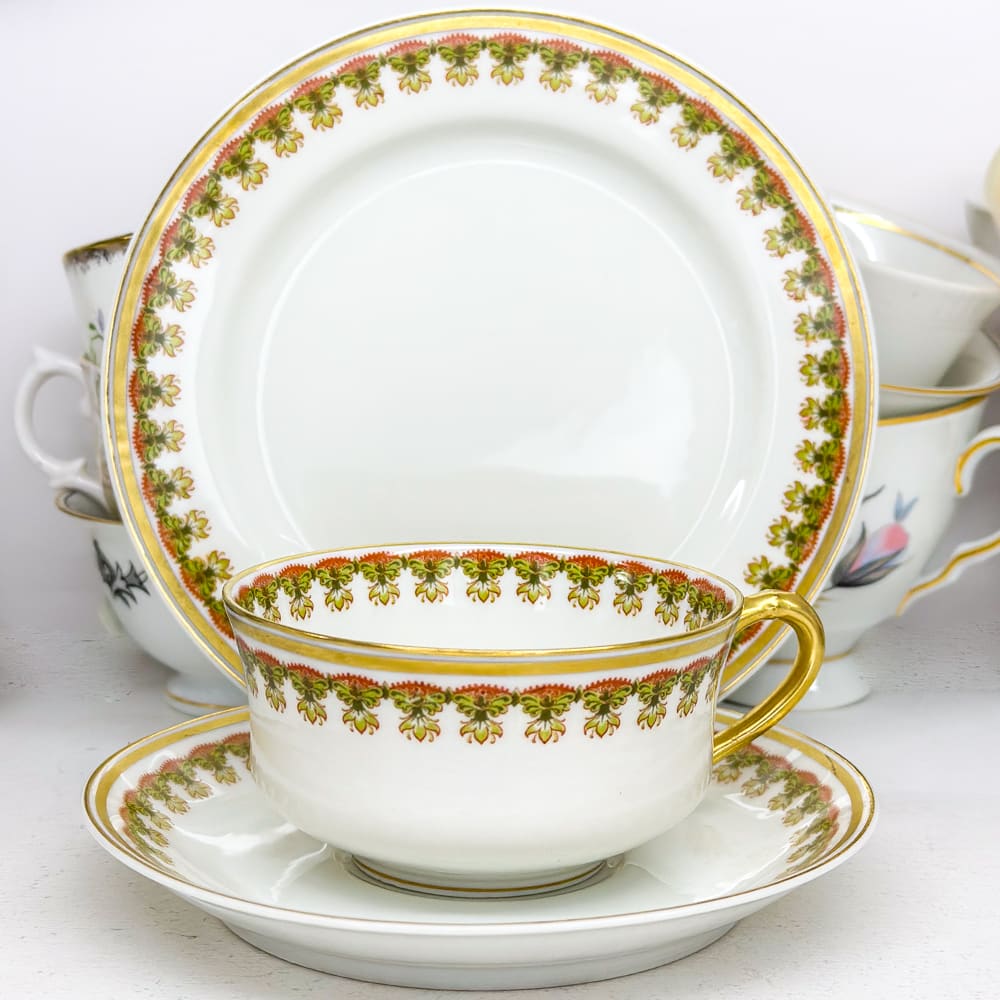 Trío de té Haviland - 200cc1