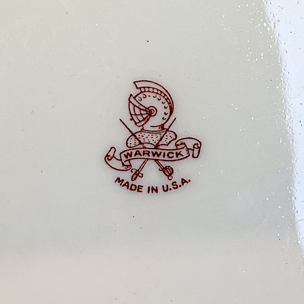 Plato de fondo de 1930-24cm3