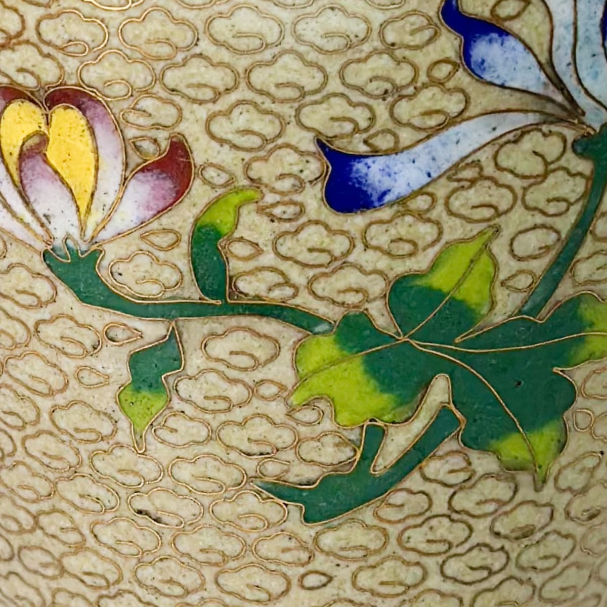 Florero cloisonné - 18cm3