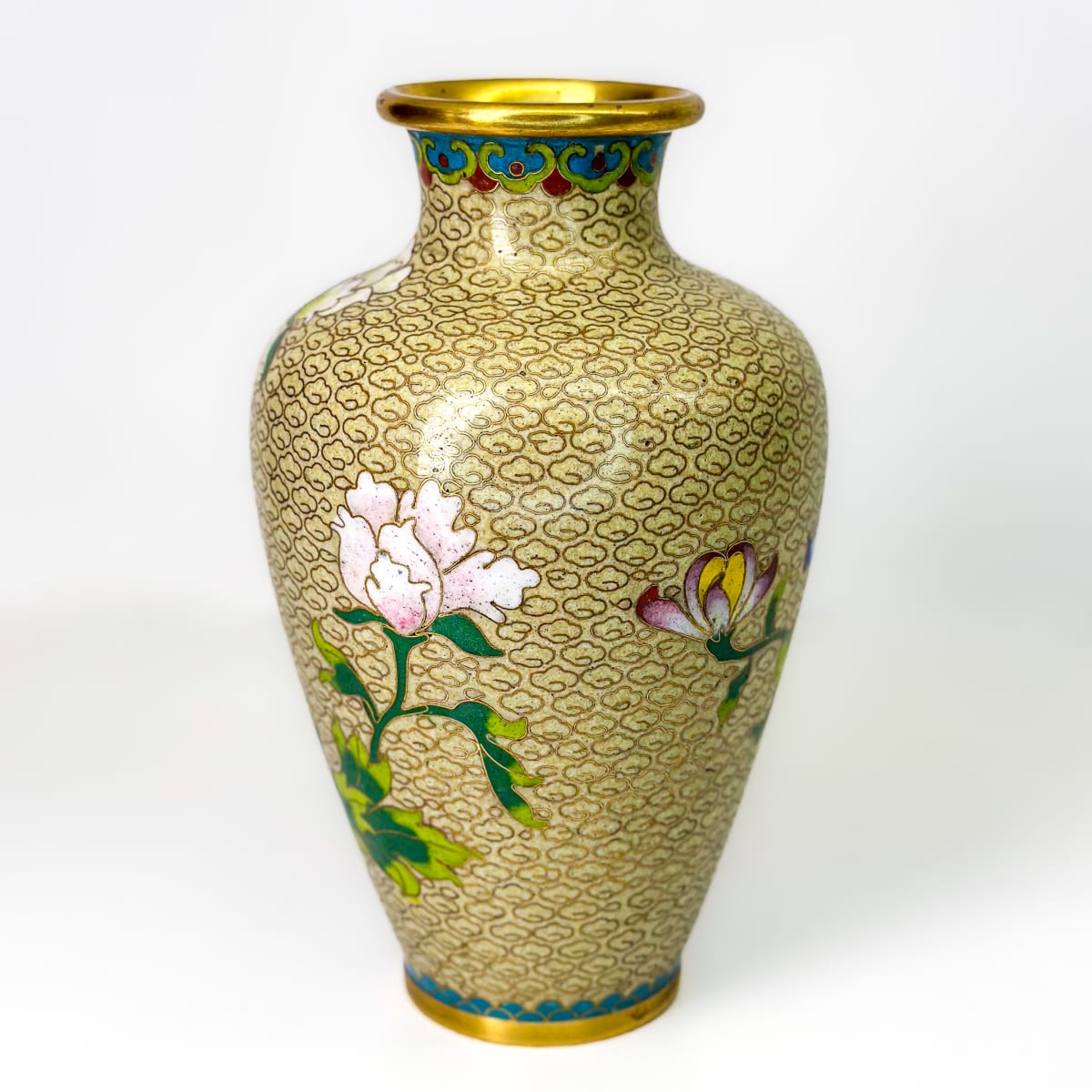 Florero cloisonné - 18cm4