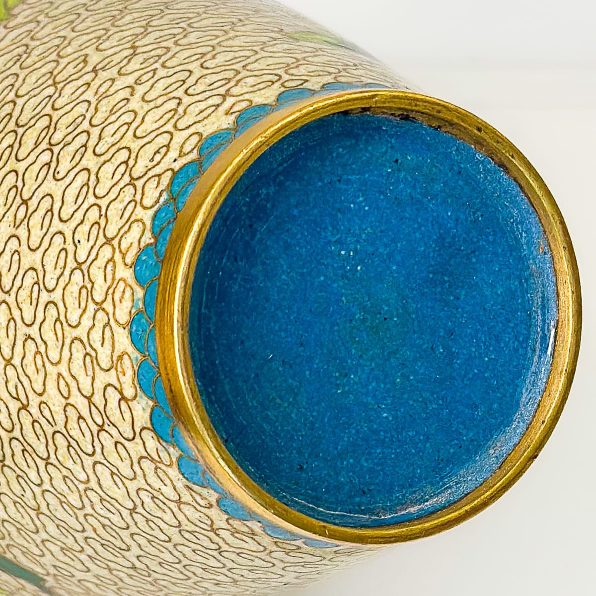 Florero cloisonné - 18cm6