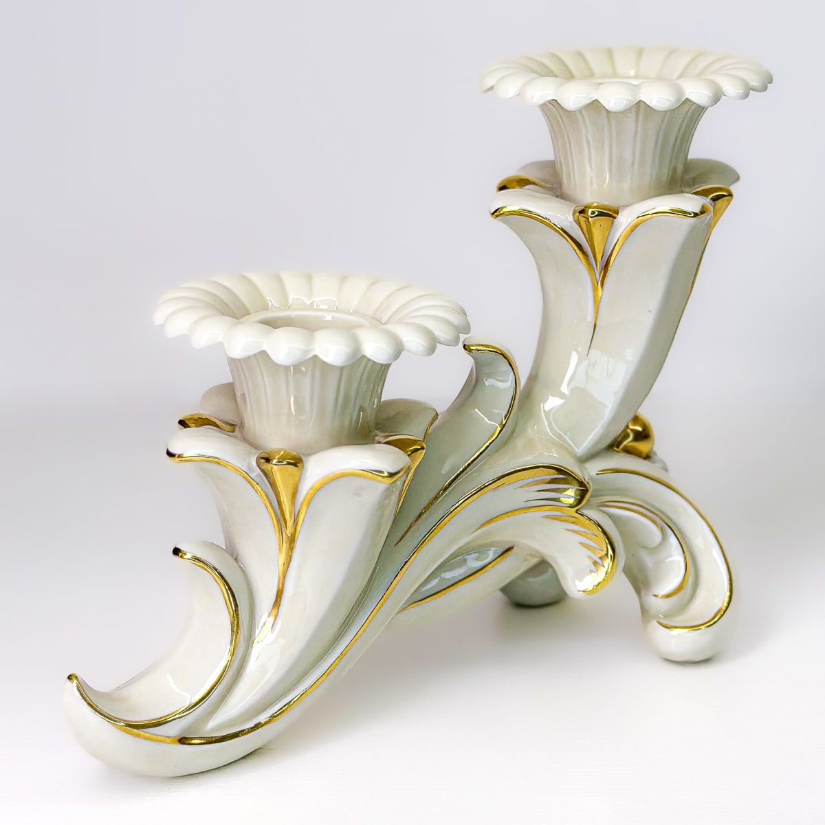 Candelabro ivory - 16cm2