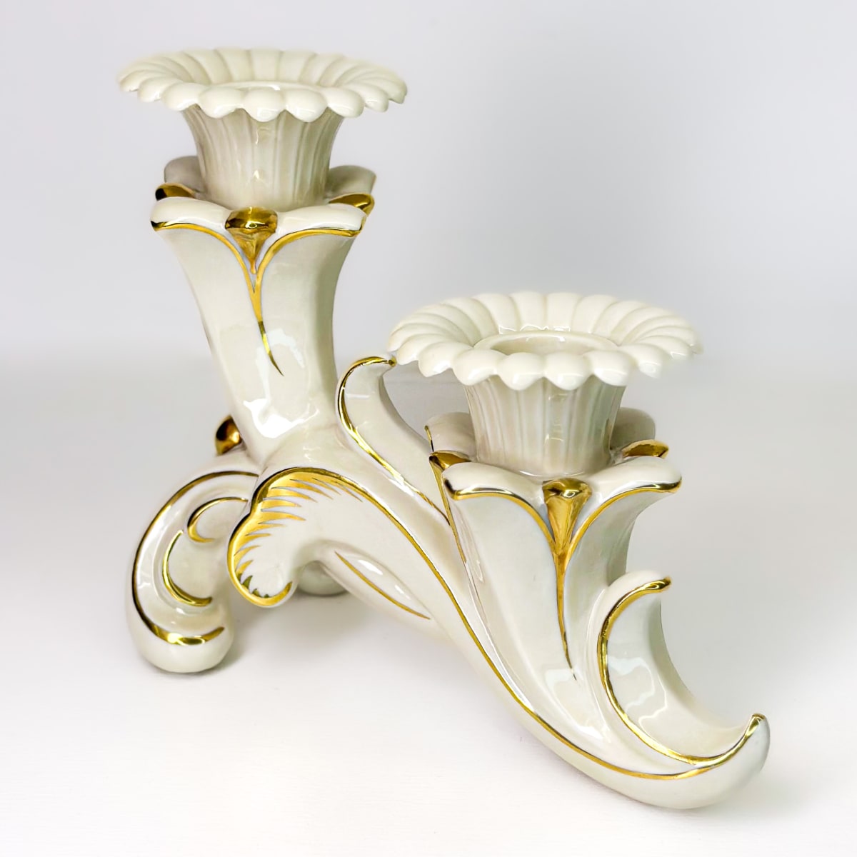Candelabro ivory - 16cm3