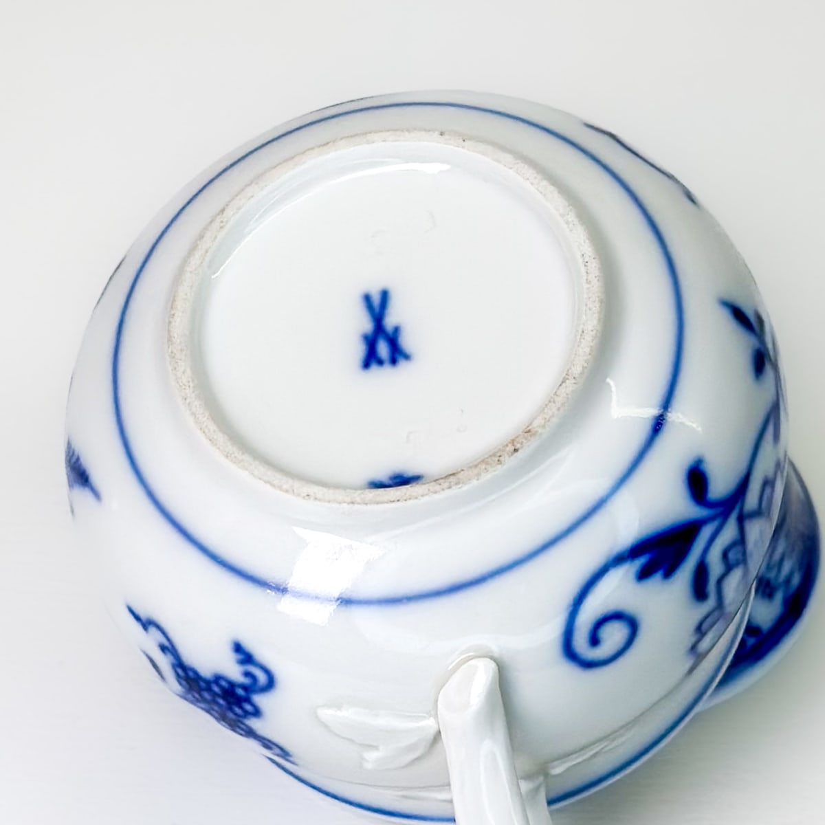 Taza con tapa Meissen - 9cm5