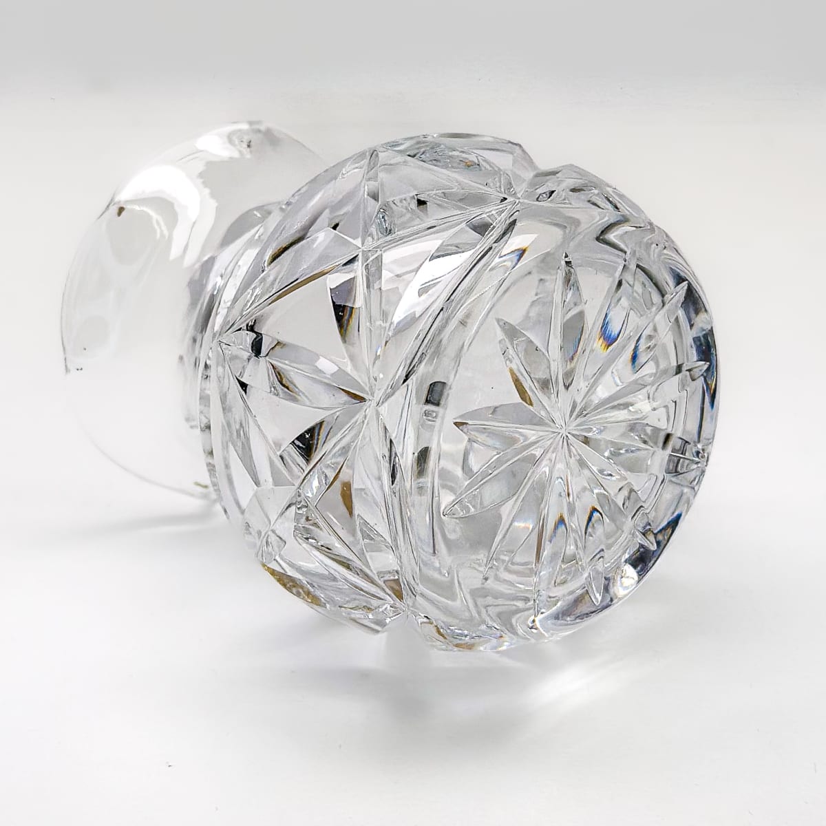 Florero de cristal sueco - 8cm5