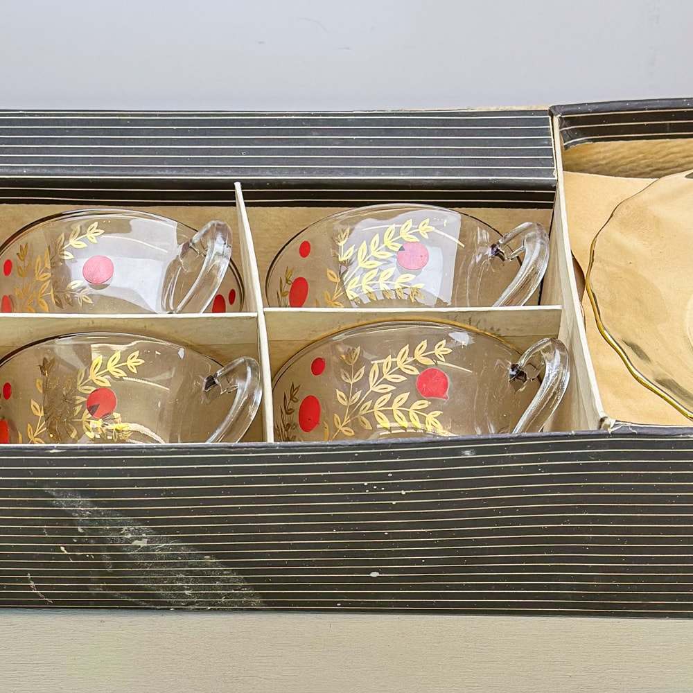 Set de tazas de té Videcor - 190cc2