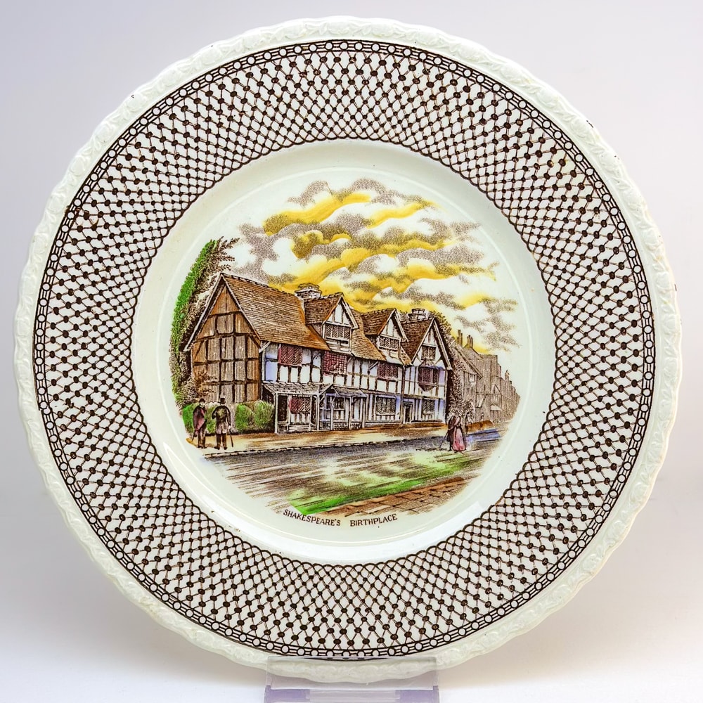 Plato de fondo W.H. Grindley & Co.- 23cm1