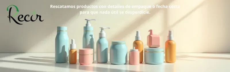 ENVASE CON DETALLE O FECHA CORTA
