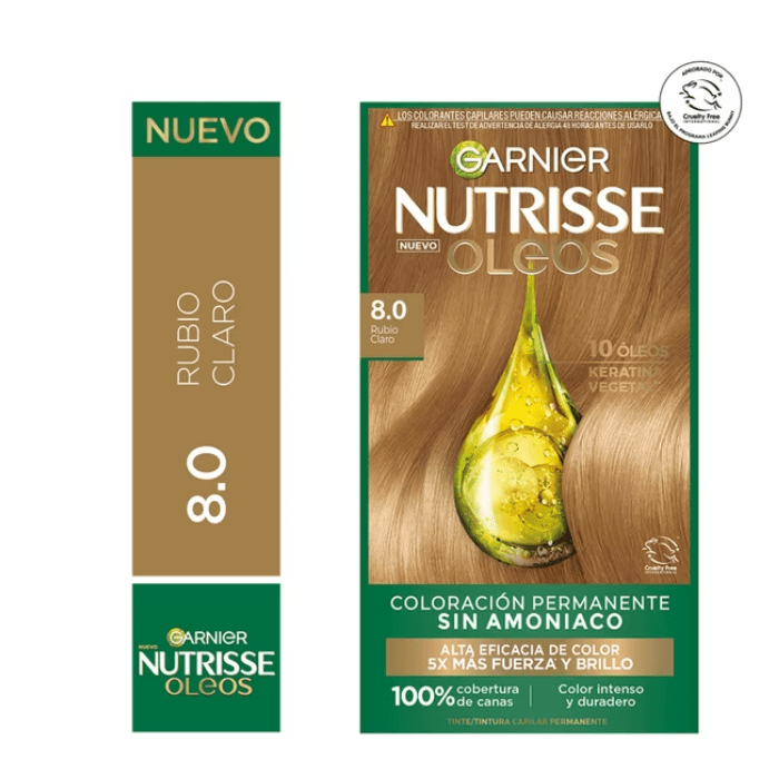 NUT.OLEOS RUBIO CLARO 8.0 DET.