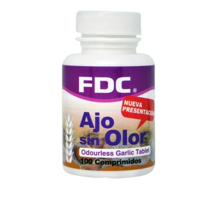 FDC COLESTEROL - AJO SIN OLOR X 100 COMPRIMIDOS FDC