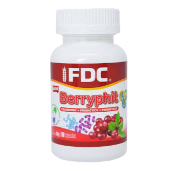 FDC INFECCIONES URINARIAS - BERRYPHIT X 60 CAPSULAS