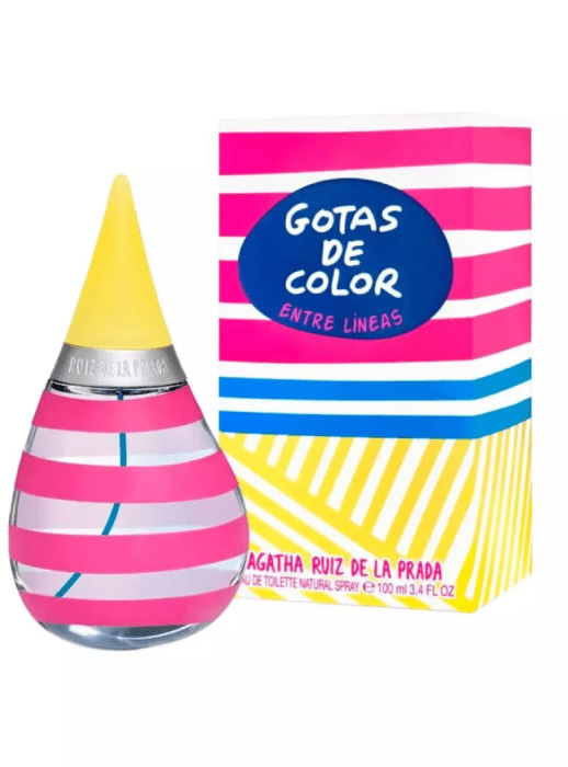 AGATHA RUIZ DE LA PRADA GOTAS DE COLOR ENTRE LÍNEAS EAU DE TOILETTE 100 ML DET.