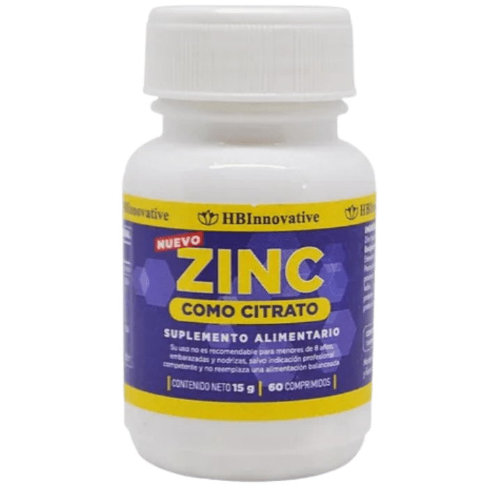 FDC CRECIMIENTO - CITRATO DE ZINC X 60 COMP.