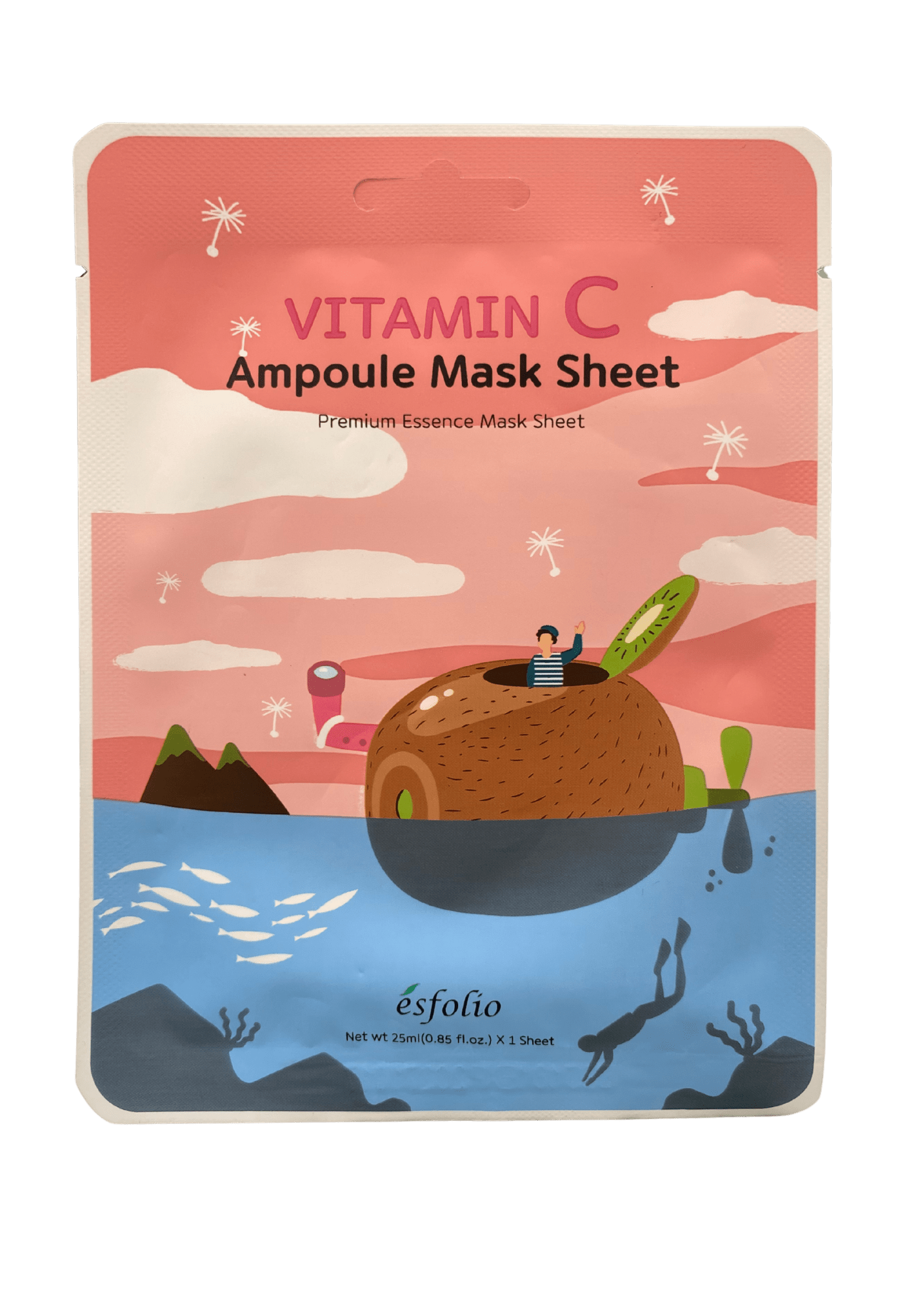 ÉSFOLIO MASCARILLA VITAMINA C 25 ML