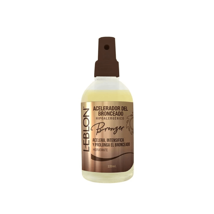 LEBLON ACELERADOR DE BRONCEADO BRONZER 220 ML DET.