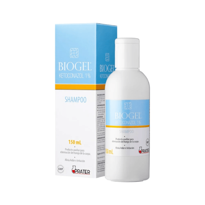 BIOGEL SHAMPOO KETOCONAZOL 1% 150 ML DET.