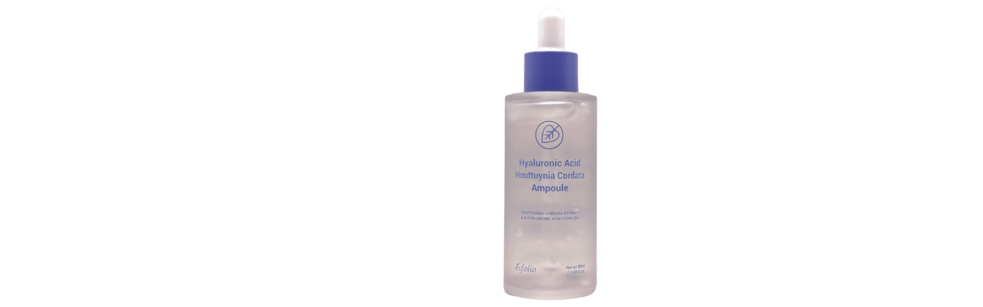ÉSFOLIO HYALURONIC ACID HOUTTUYNIA CORDATA TONER 150 ML