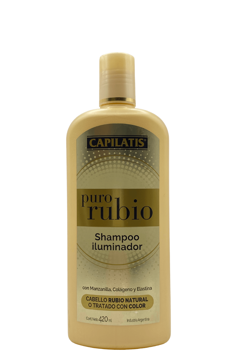 CAPILATIS SHAMPOO PURO RUBIO 420 ML