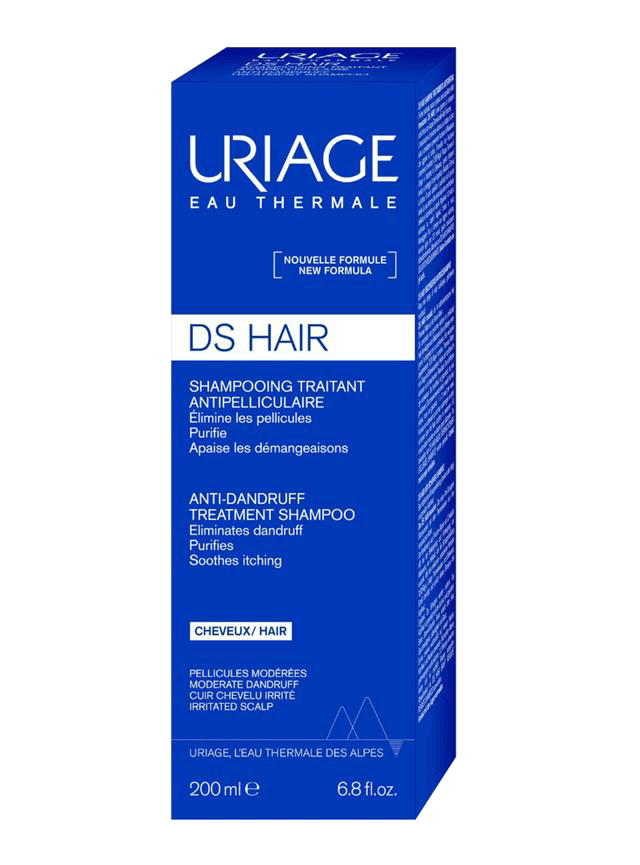 URIAGE  EUA THERMALE SHAMPOOING TRAITANT ANTIPELLICULAIRE 200ML DET.