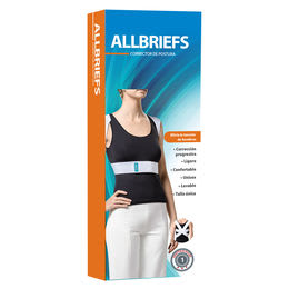 ALLBRIEFS CORRECTOR DE POSTURA