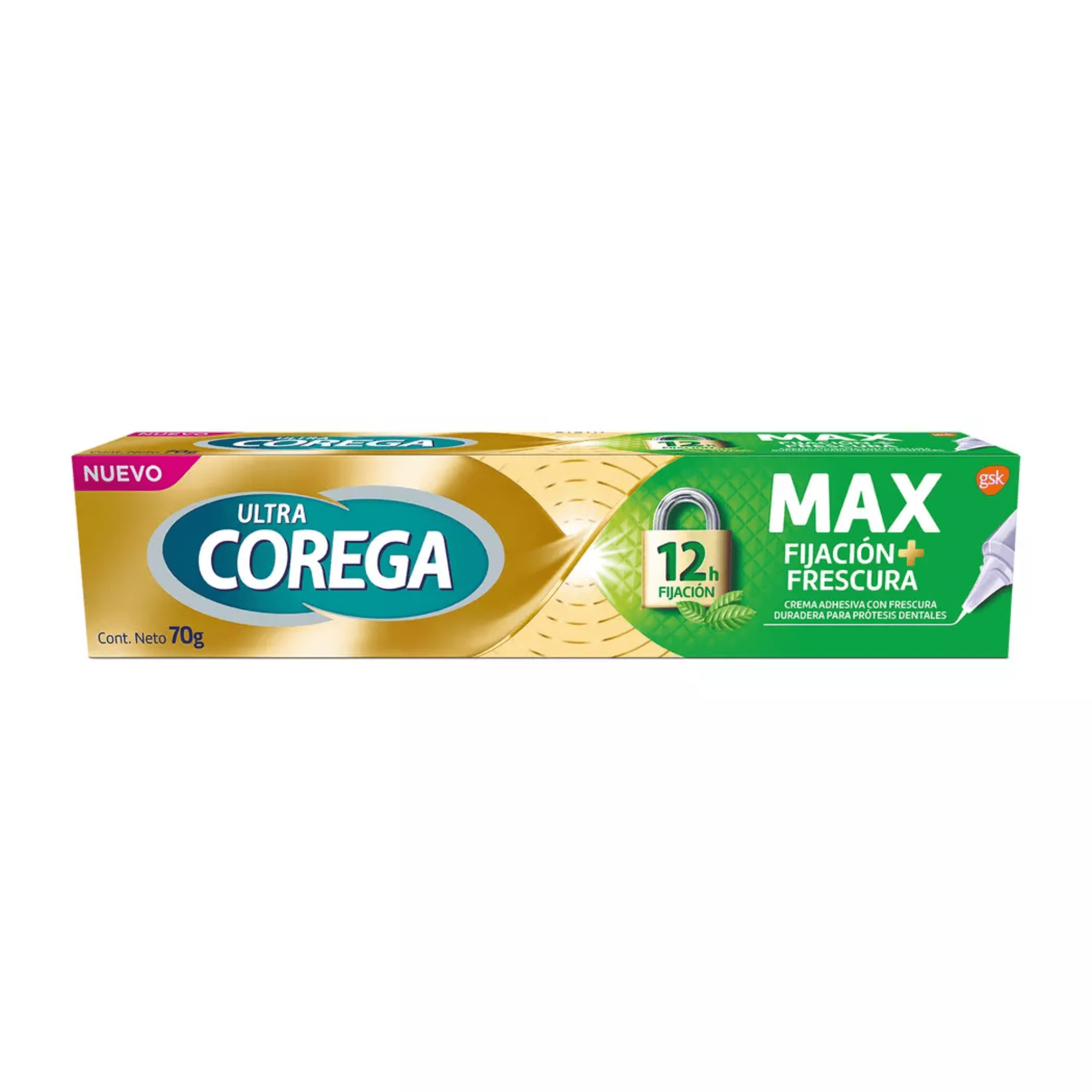COREGA ULTRA MÁXIMA FUERZA FIJACIÓN + CONFORT CREMA 70 G DET.