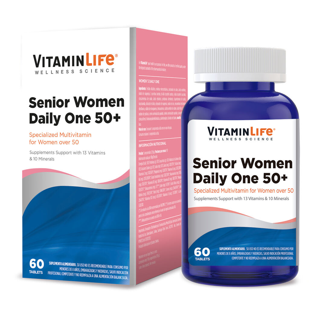 VL SENIOR WOMEN DAILY ONE 50+ 60 TABLETS