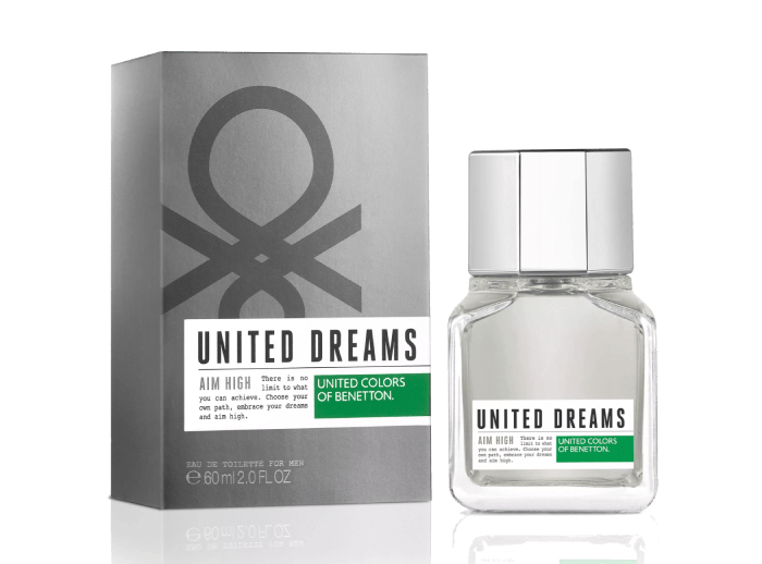 BENETTON AIM HIGH FOR MEN EDT 60 ML+AFTER SHAVE DET