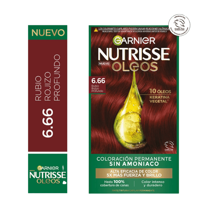 NUTRISSE OLEOS TINTURA 6.66 DET.