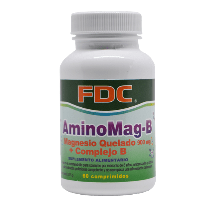 FDC MAGNESIO - AMINOMAG-B 900 MG. X 60 COMP.