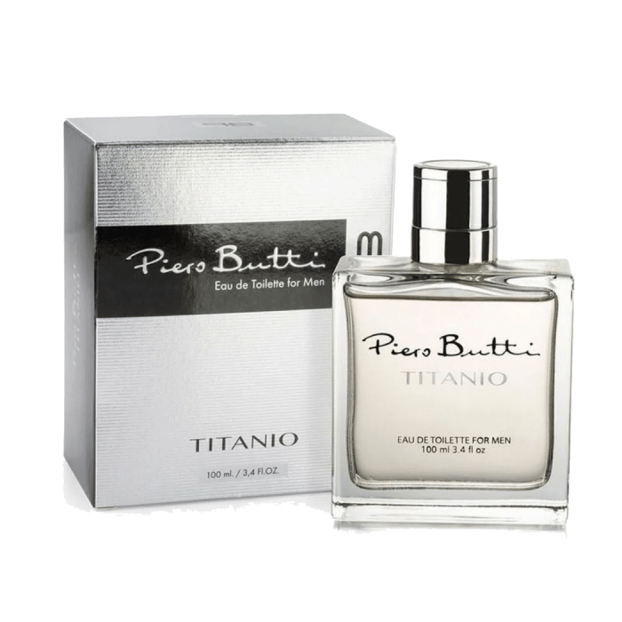 PIERO BUTTI TITANIO HOMBRE EAU DE TOILETTE SPRAY 100 ML DET