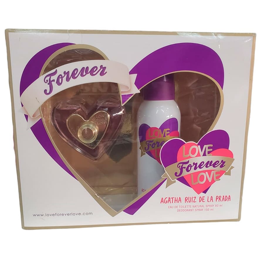EST. AGATHA RUIZ DE LA PRADA LOVE FOREVER EDT80+DESSP