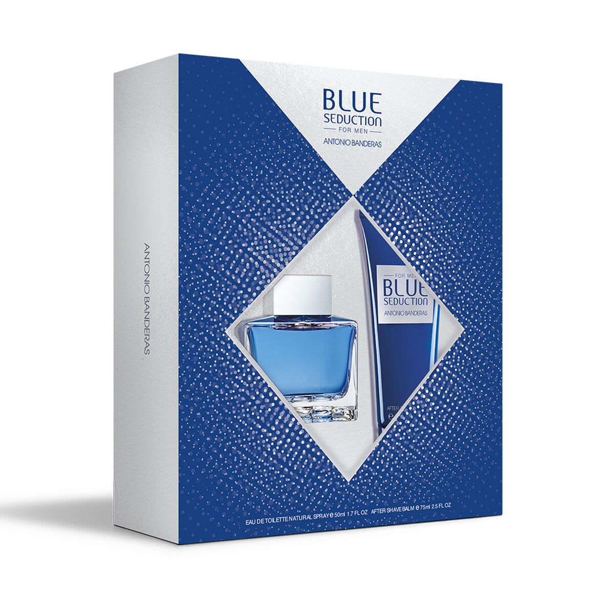 EST. ANTONIO BANDERAS BLUE SEDUCTION HOMBRE EDT 50 ML+ AFTER SHAVE 50 ML DET.