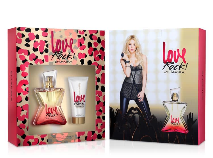 EST. SHAKIRA LOVE ROCK EDT 80 ML + BODY LOTION 75 ML DET.