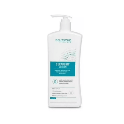 CERADERM LOCIÓN PARA PIEL NORMAL O CON RESEQUEDAD LEVE MODERADA 500ML DET1