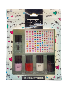 PETRIZZIO SET BEAUTY NAILS + MOSTACILLAS1