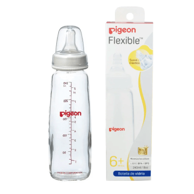 PIGEON BIBERÓN BOCA STANDARD (VIDRIO) 240 ML1