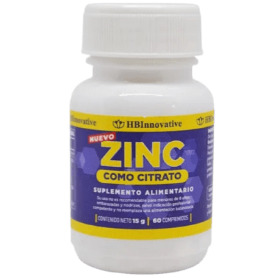 FDC CRECIMIENTO - CITRATO DE ZINC X 60 COMP.1