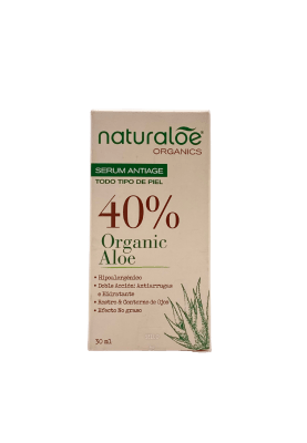 NATURALOE SÉRUM ANTIAGE 40% ORGANIC ALOE 30 ML1