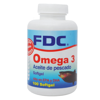 FDC OMEGA 3 - SOFTGEL X 100 CAPSULAS1