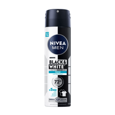 NIVEA MEN BLACK & WHITE INVISIBLE FRESH SPRAY 150 ML1