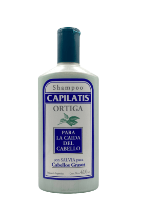CAPILATIS SHAMPOO ORTIGA ANTI CAÍDA Y CABELLOS GRASOS 410 ML1