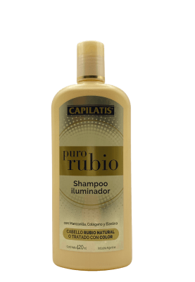 CAPILATIS SHAMPOO PURO RUBIO 420 ML1