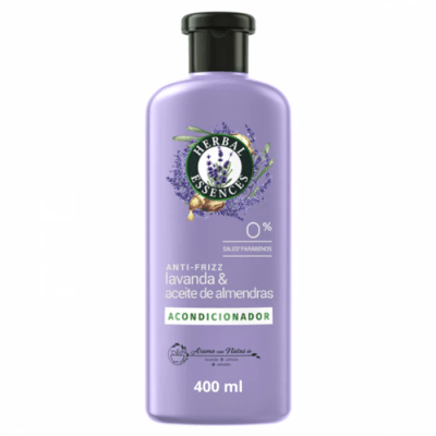 HERBAL ESSENCES ACONDICIONADOR LAVANDA Y ACEITE DE ALMENDRA 400 ML DET.1