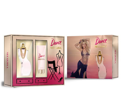 ESTUCHE SHAKIRA DANCE EAU DE TOILETTE 50 ML + LOCIÓN CORPORAL 75 ML DET.1