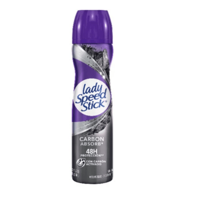 LADY SPEED STICK DESODORANTE SPRAY CARBON ABSORB 91 G1
